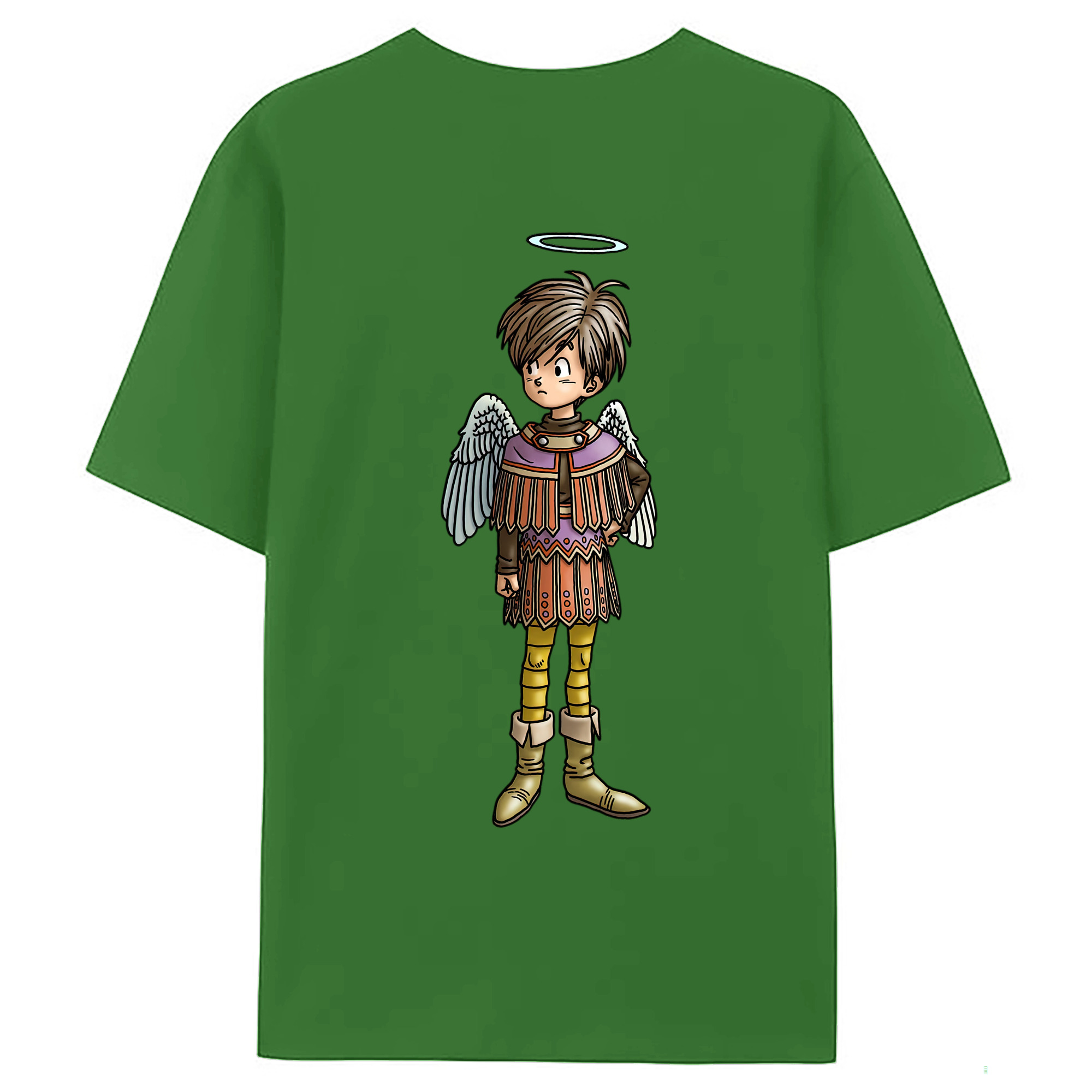 （画像用） ドラゴンクエスト Doragon Kuesuto Dragon Quest レディース半袖Tシャツ(バックプリント)